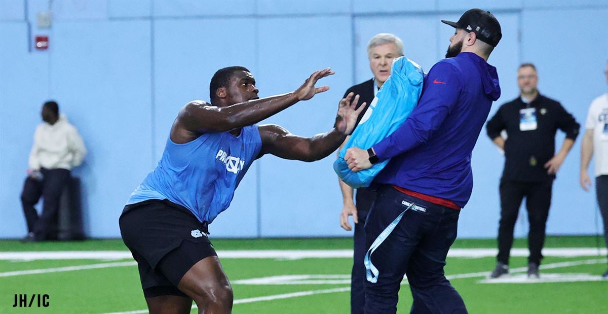 Photos UNC Pro Day Scene