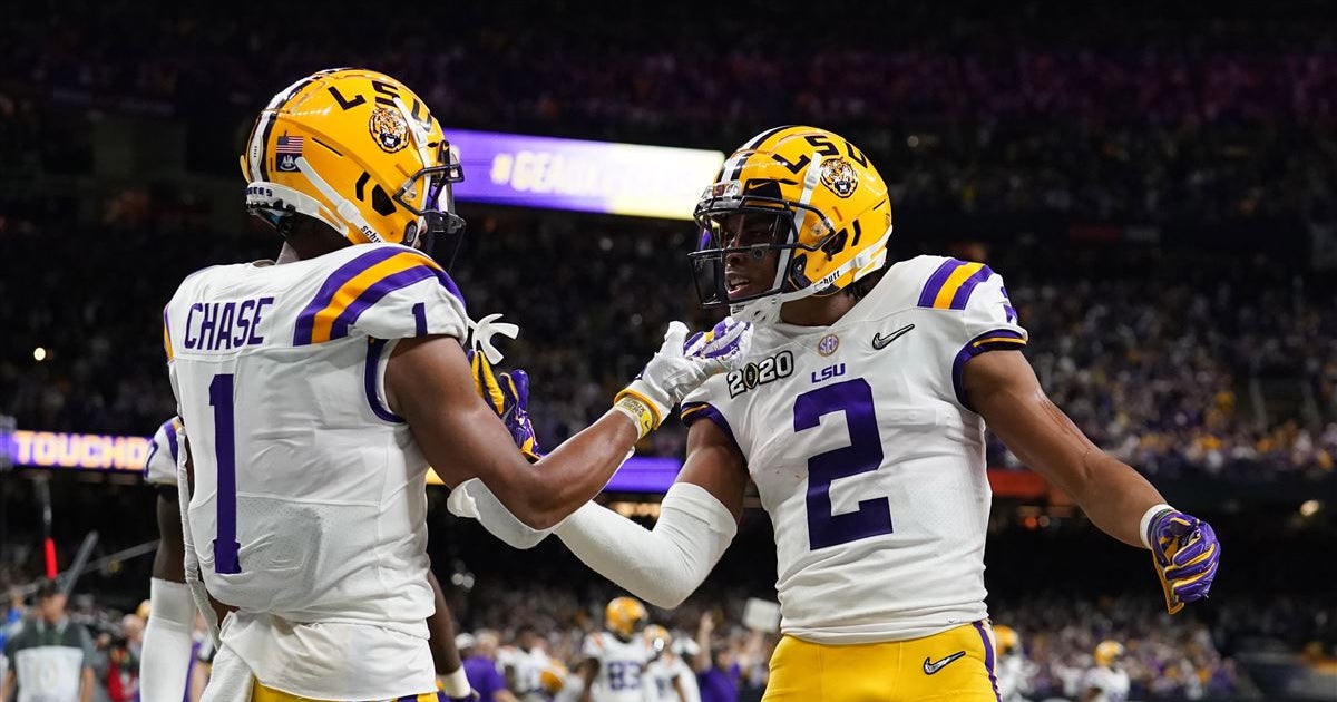 Justin Jefferson sees a bright future for Ja'Marr Chase