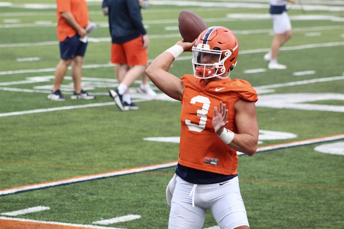 Illini football training camp: outside linebacker Seth Coleman