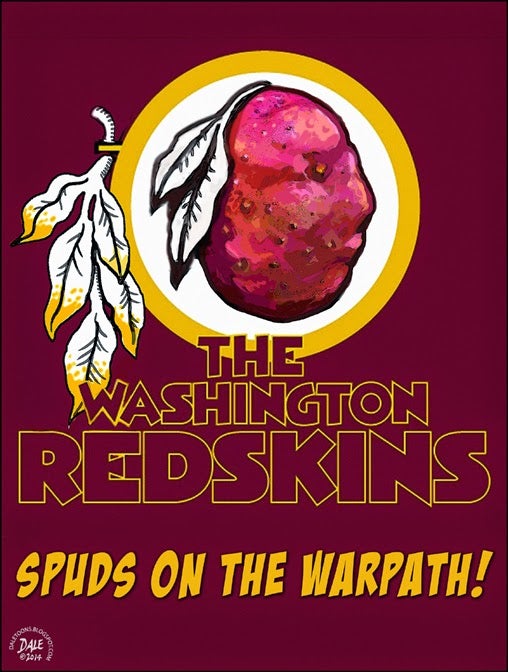 Redskin 2024 potato helmet