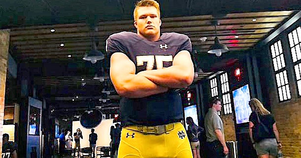 Notre Dame commit Zeke Correll - ‘a coach’s dream’