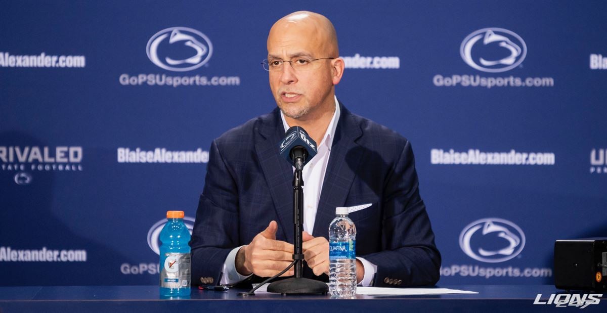 Penn State coach James Franklin reviews 2024 recruiting class