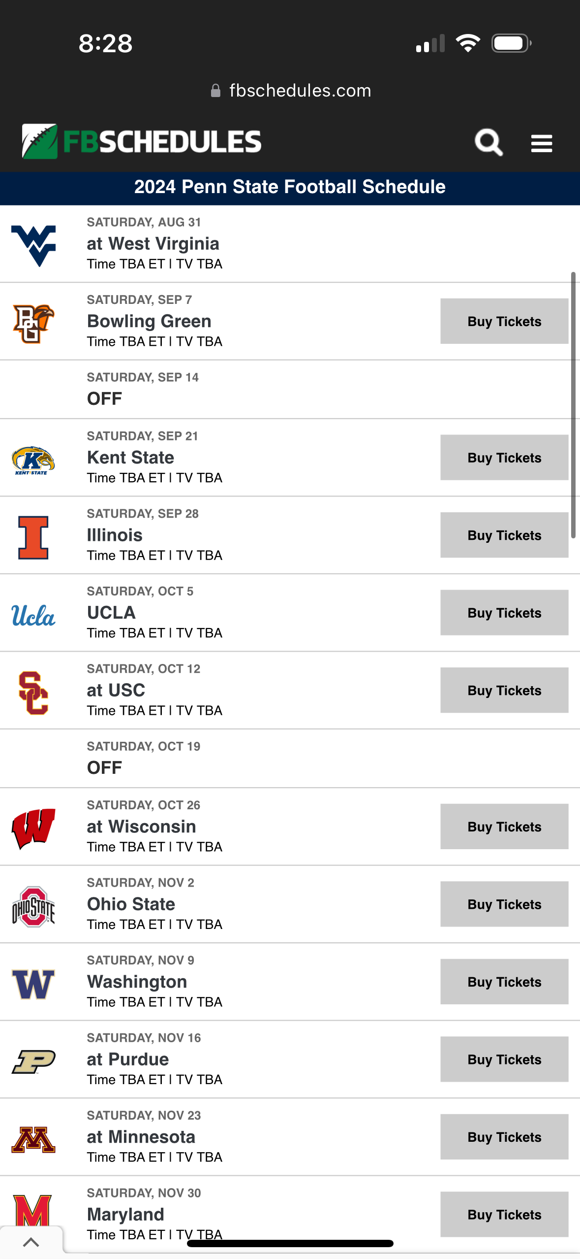 Kent State Football Schedule Excitement Image