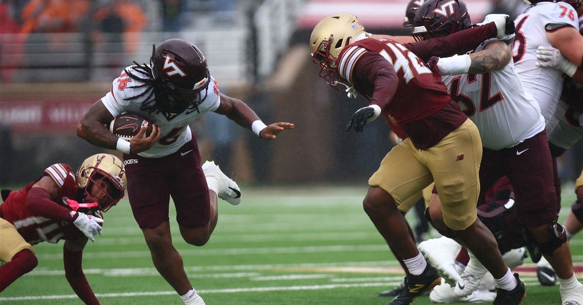 Jeff Overton Jr. Earns PFF National Honors, Three Hokies Earn Spots on the ACC Team of the Week