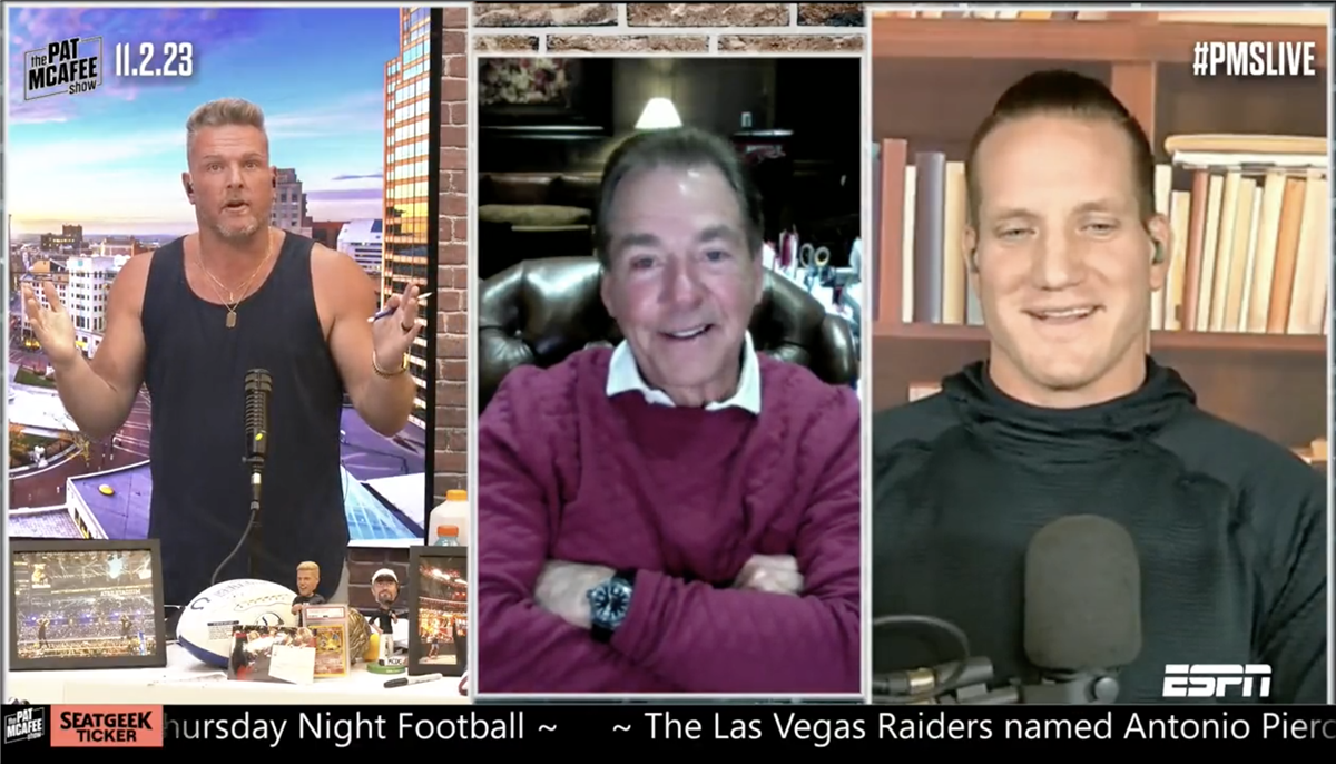 Nick Saban on fourth downs: ‘The analytics don’t say what cats are doing it’