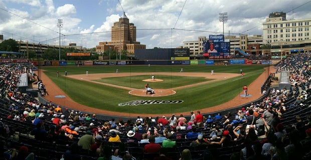 Akron Rubberducks Extend Netting Again In Canal Park Cleveland Com