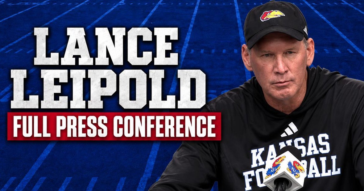 WATCH: Lance Leipold, KU coordinators look ahead to the Border War