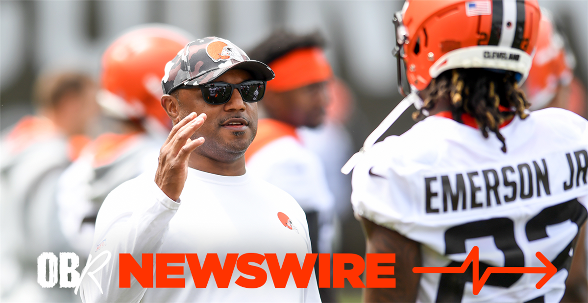 M.J. Emerson Joins the Show  Cleveland Browns Daily 