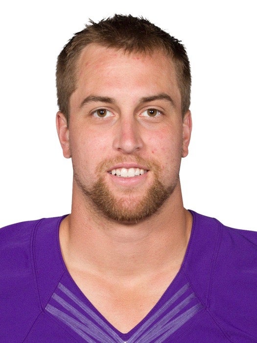 Adam Thielen, Minnesota Vikings, NFL, american football, portrait, purple  stone background, HD wallpaper