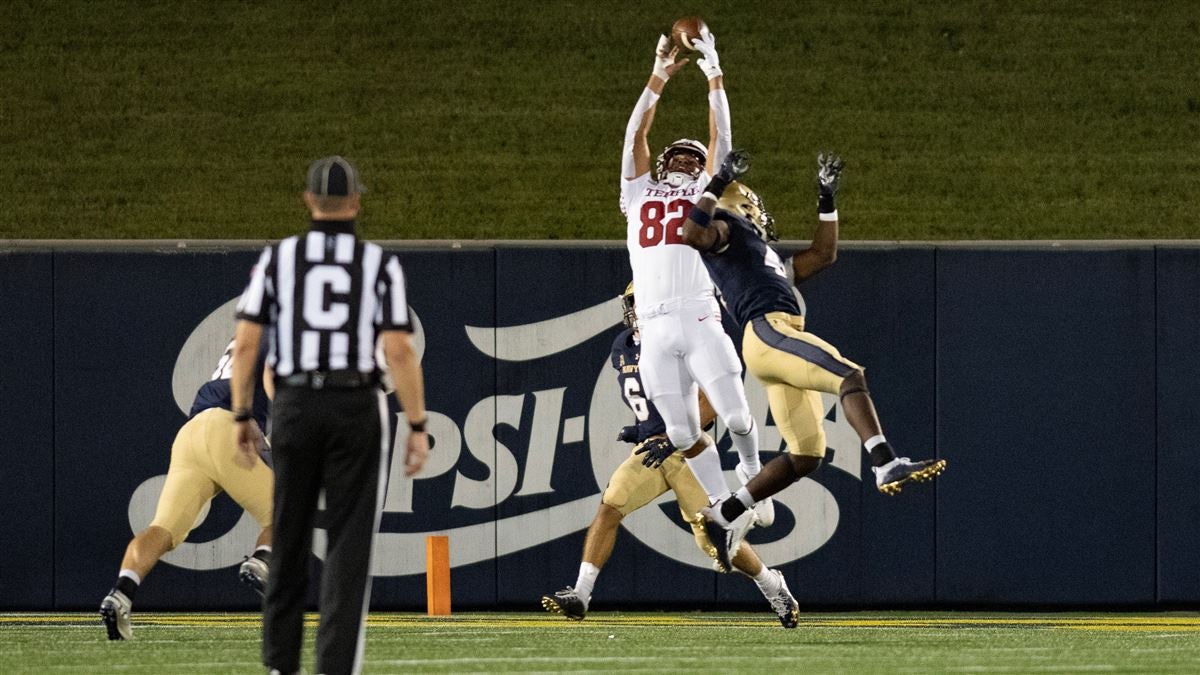 Temple S Tight Ends Are Looking To Break A 10 Year Drought