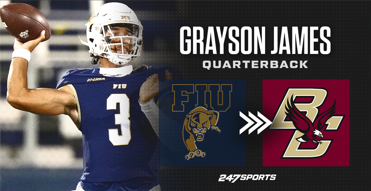 FIU transfer QB Grayson James commits to Boston College