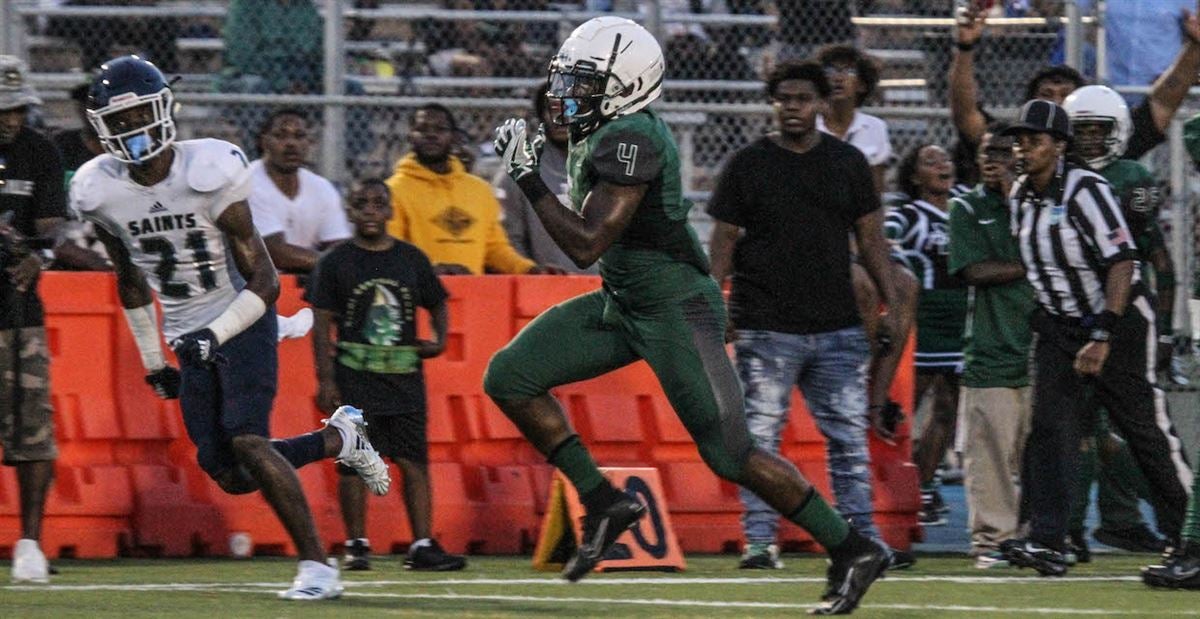 High School Football Jersey Dalvin Cook #4 Miami Central Black