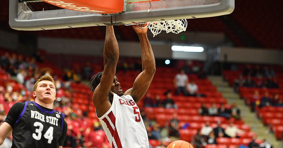 Smith will ‘probably stay’ with starting TJ Bamba after WSU thumps Weber State 94-60