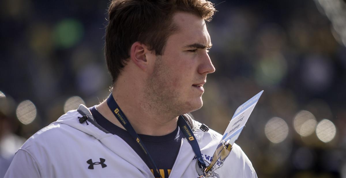 Michigan OT Andrew Stueber: It would be 'cool' to play for Lions