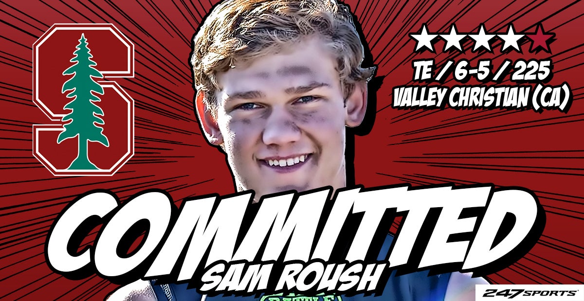 Stanford starts 2022 recruiting class in backyard with Sam Roush