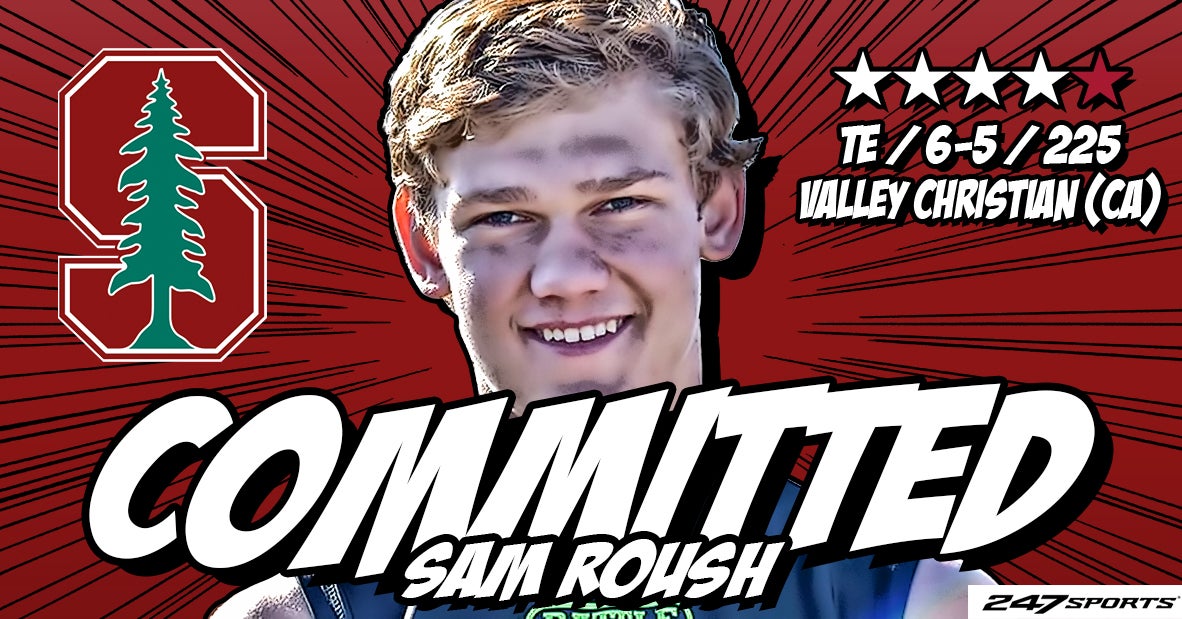 Stanford starts 2022 recruiting class in backyard with Sam Roush