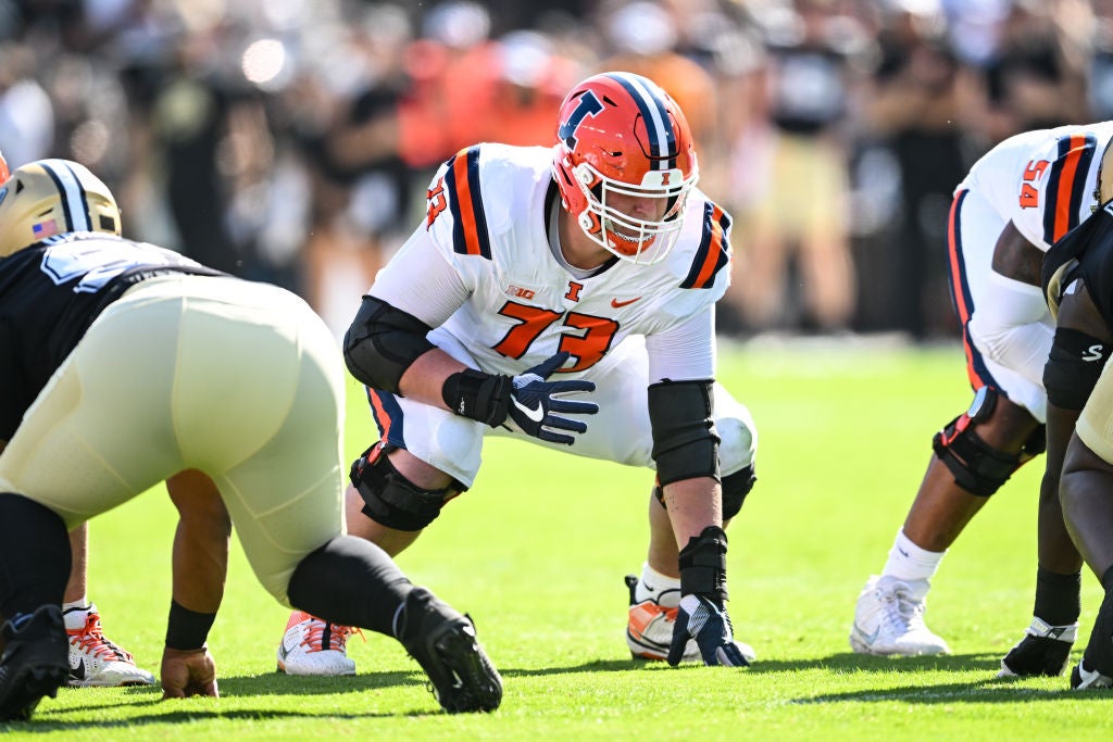 PHOTOS: Illinois football hosts Wisconsin