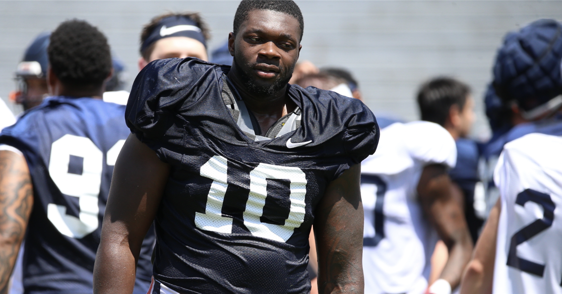 Virginia DE Ben Smiley has entered the NCAA Transfer Portal