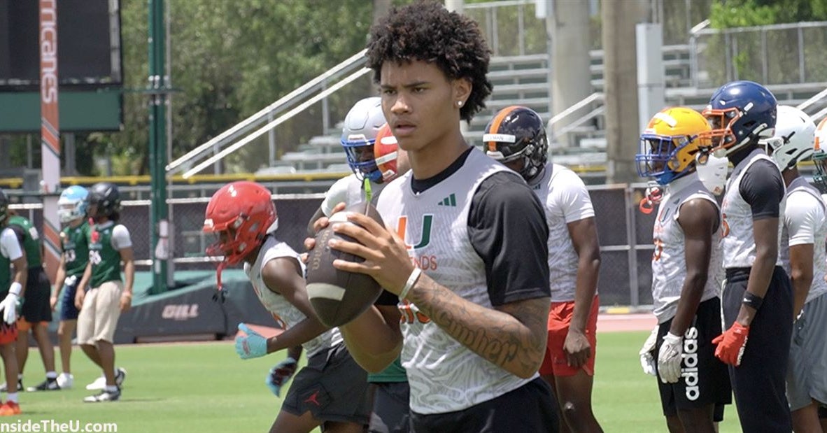 2029 QB CJ Cypher at Legends Camp