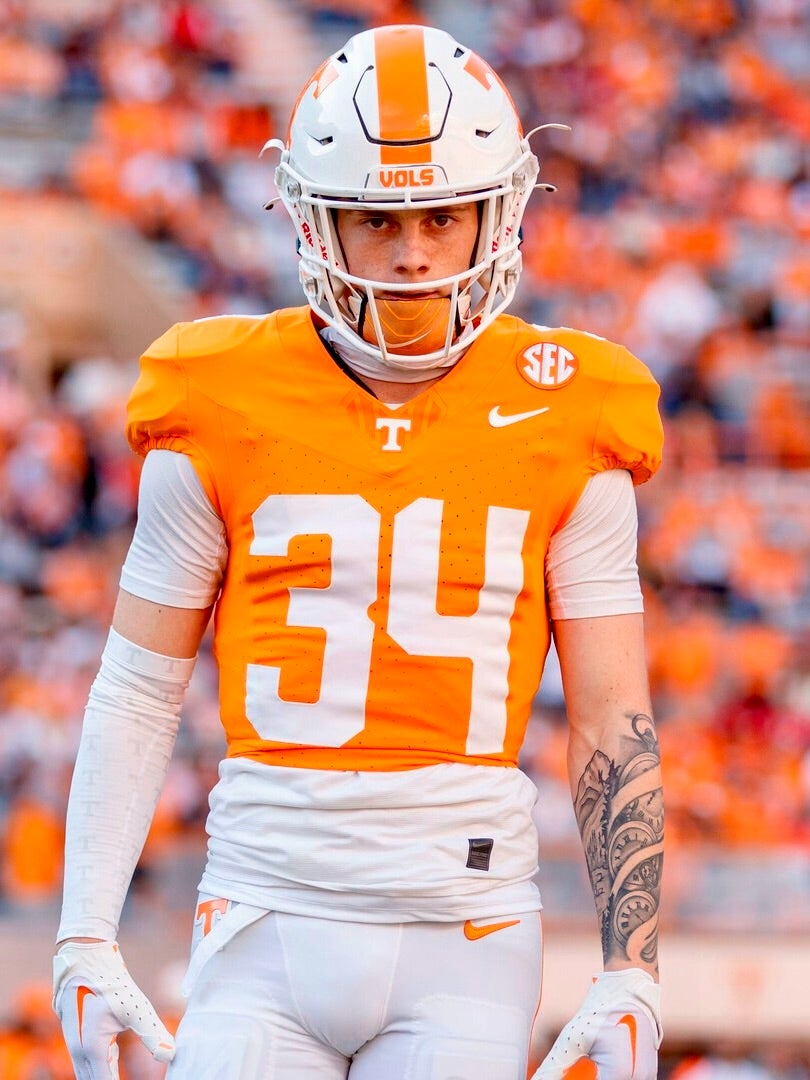 Tennessee freshman safety Jack Luttrell enters NCAA transfer portal
