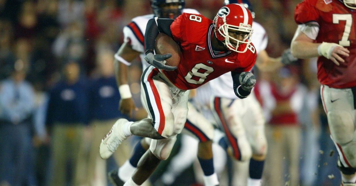 Looking back at the Georgia Bulldogs with the most receiving yards in a season