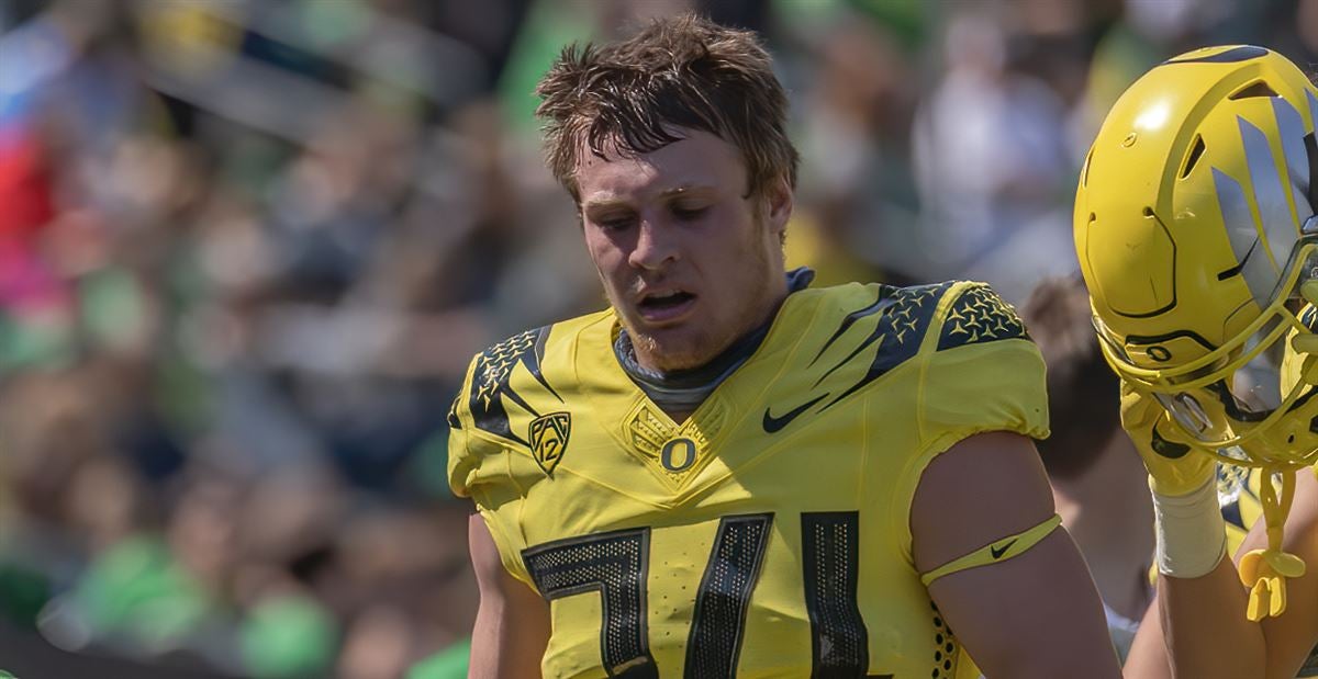 Former Oregon LB Harrison Taggart announces transfer portal destination