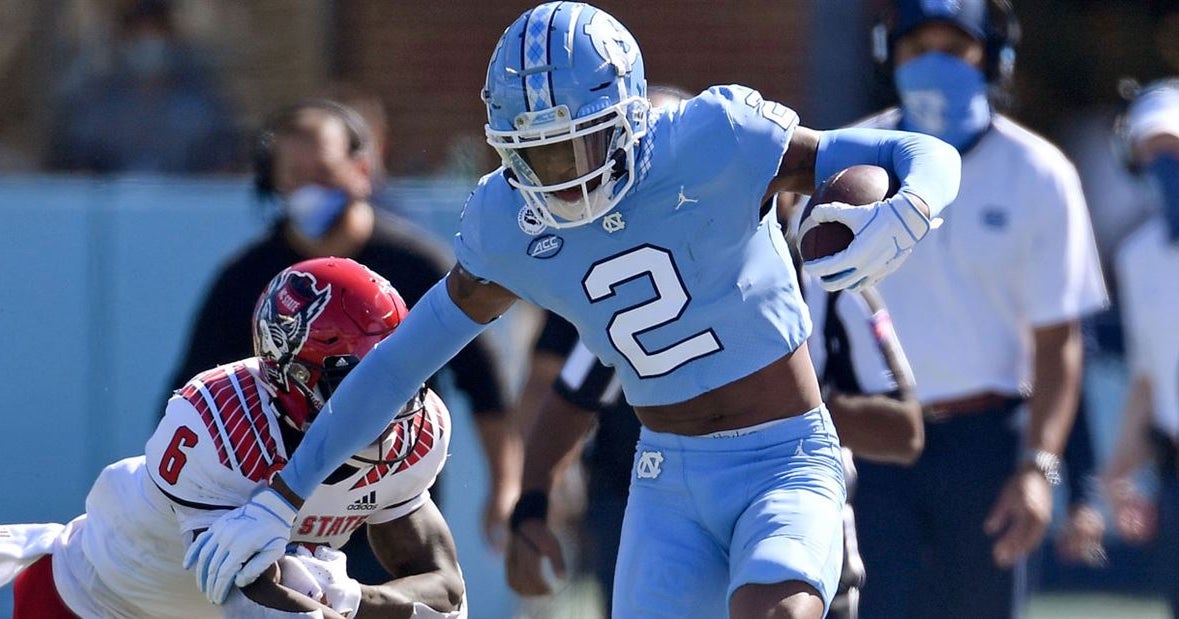 Dyami Brown's Deep-Threat Expertise Improving Draft Stock Dyami Brown's Deep-Threat Expertise Improving Draft Stock