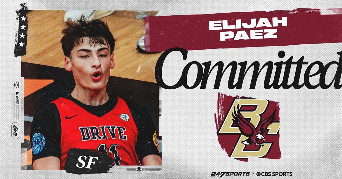 Four-star wing Elijah Paez commits to Boston College during his official visit