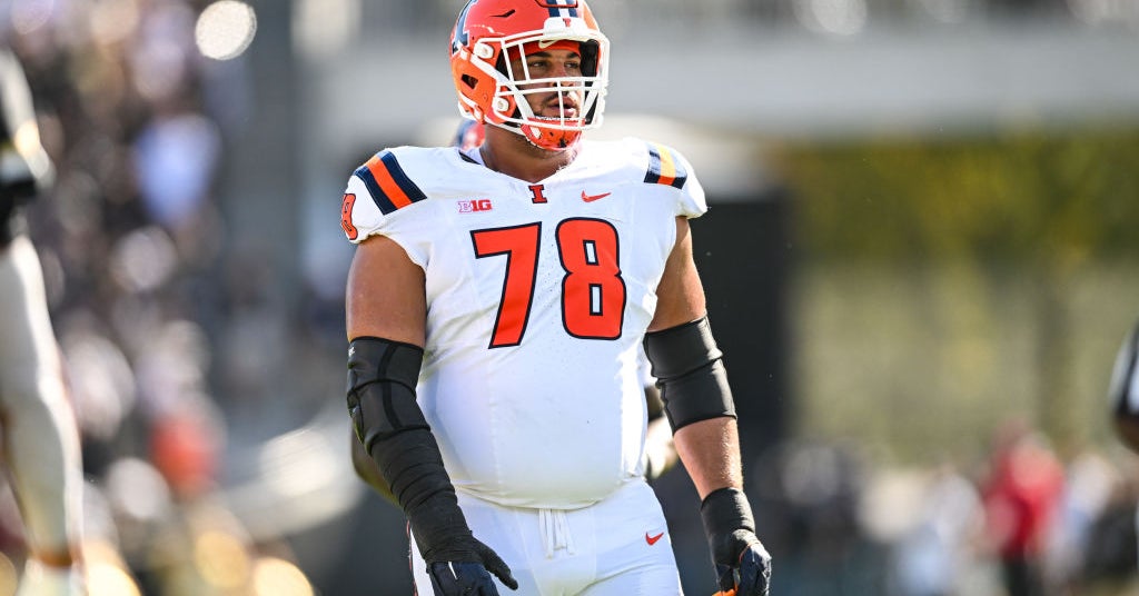 Arizona Cardinals draft Illini OL Isaiah Adams in third round