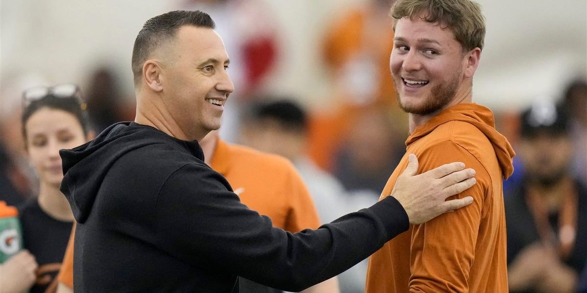 Steve Sarkisian says Quinn Ewers is the Texas starting QB Burnt - Main Image