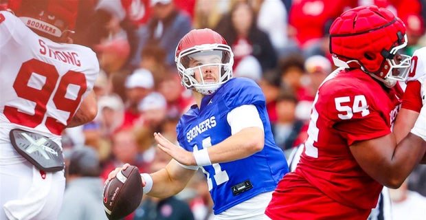 OU football Red vs. White Spring Game: Red defeats White with late touchdown