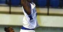Emmanuel Tree Shot-blocker extraordinaire Emmanuel