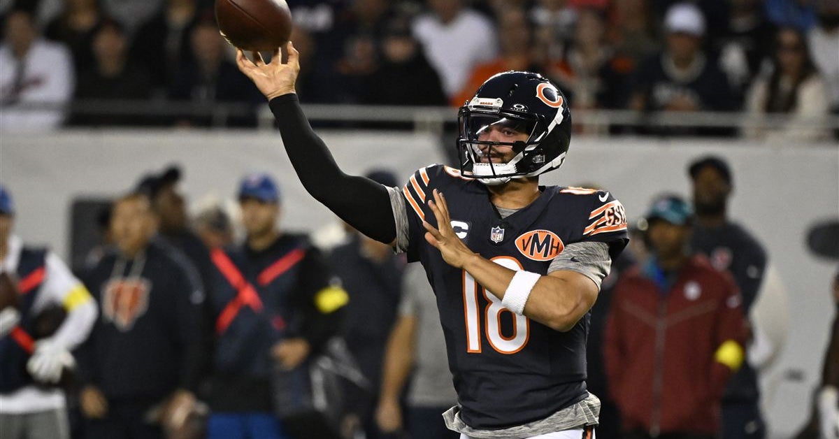 Ben Johnson describes Caleb Williams's passing display as 