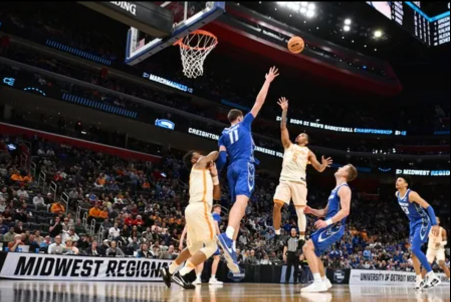 Creighton's Season Ends After 82-75 Loss Against Tennessee.