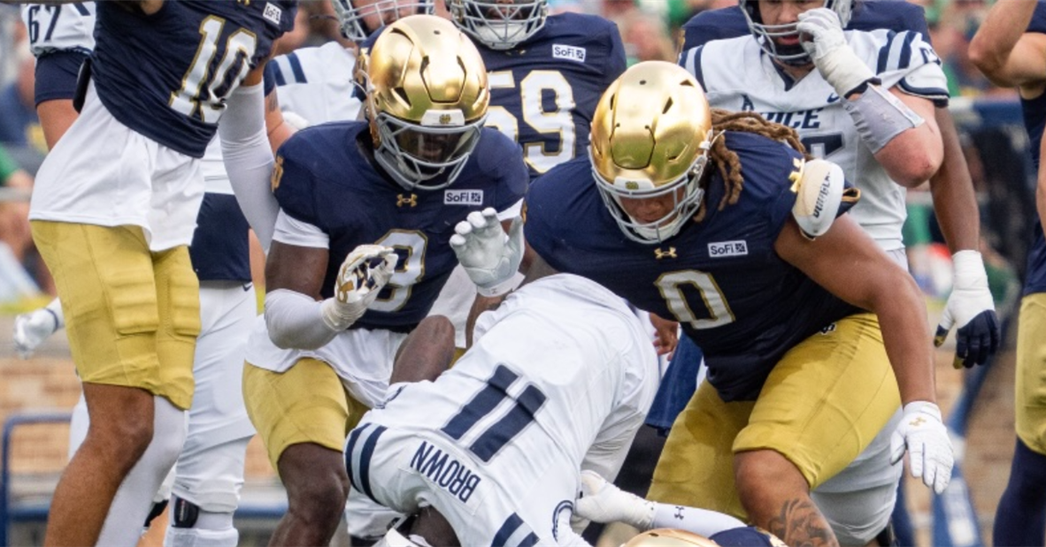 Notre Dame Remains at No. 3 In Latest AP Poll