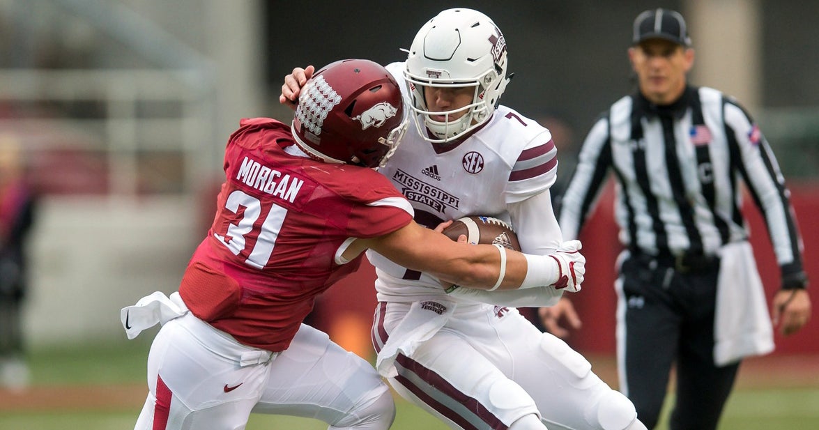 Arkansas vs Mississippi State game time and channel set