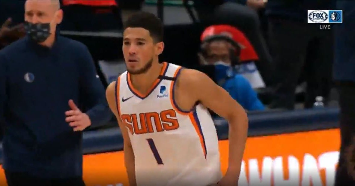 WATCH Devin Booker hits gamewinner vs. Mavericks