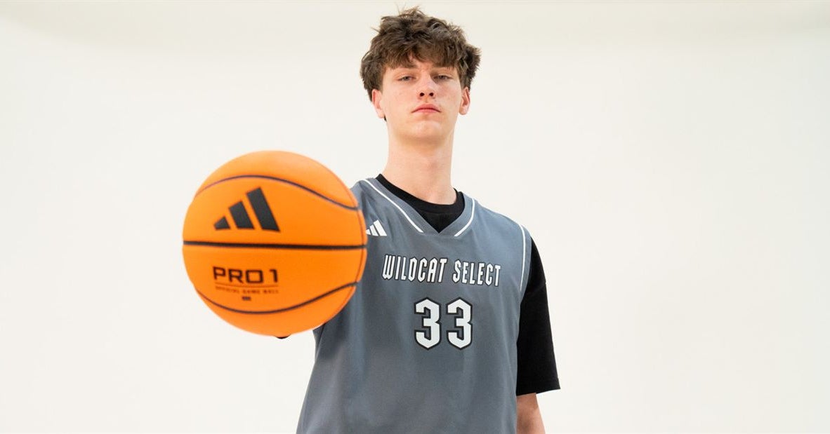 Elite class of 2029 6-foot-11 center Mason Grivna making an Indiana unofficial visit today