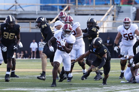 Point spread released for Alabama football vs. Vanderbilt Point spread released for Alabama football vs. Vanderbilt