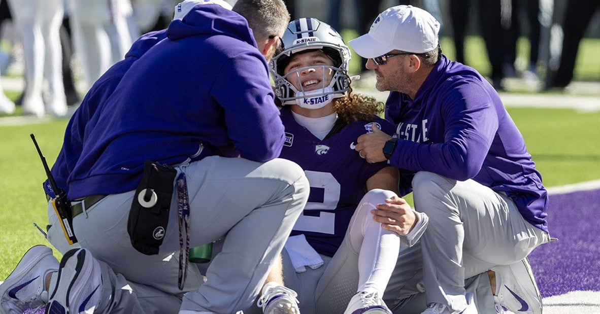 Kansas State quarterback Avery Johnson listed as questionable for Arizona State game