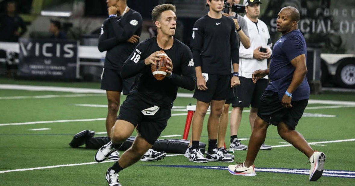 Carson Beck getting a jumpstart on career in bowl prep