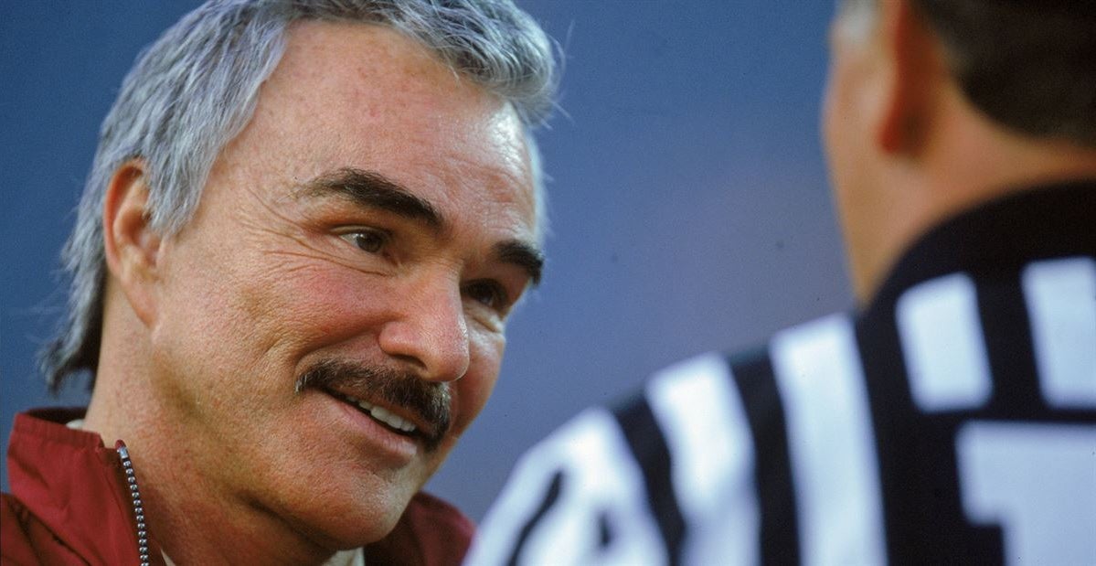 Florida State honoring Burt Reynolds with helmet decals