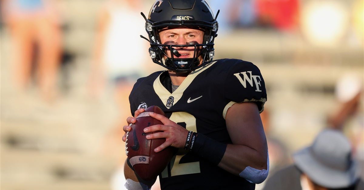 Wake Forest QB Mitch Griffis to enter NCAA transfer portal