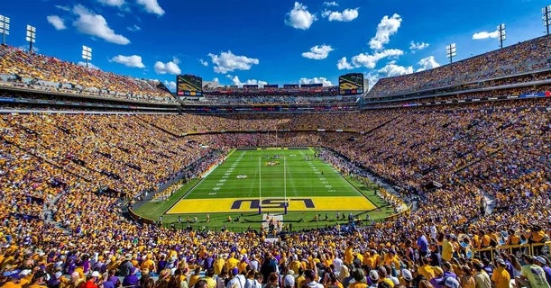 College football's 10 greatest stadium atmospheres include several SEC, Big Ten heavyweights