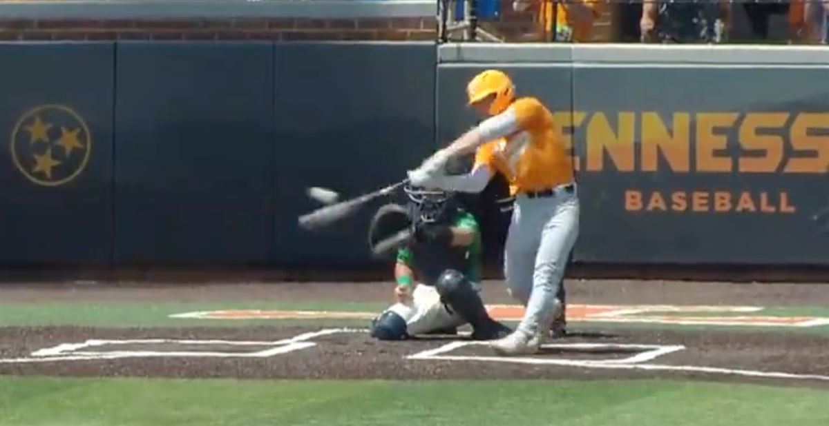 VFL Todd Helton congratulates Evan Russell, Luc Lipcius for breaking his  career home run record at Tennessee