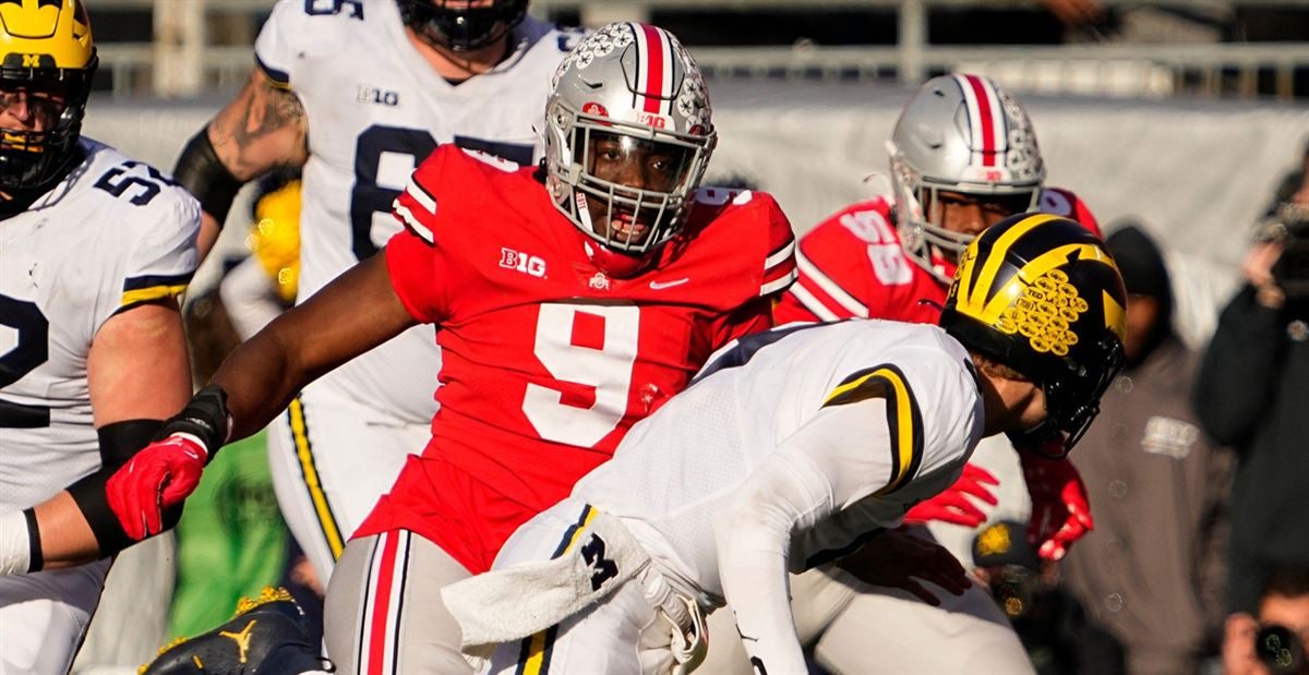 Falcons draft Ohio State EDGE Zach Harrison in third round