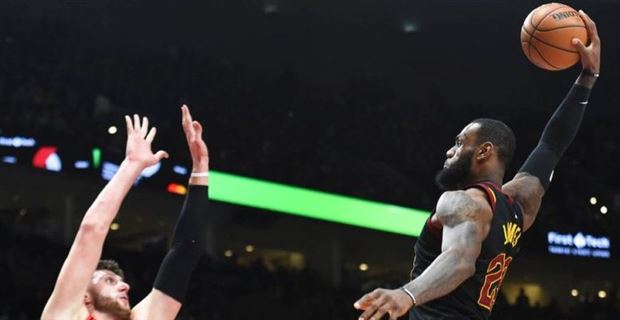 lebron poster dunk