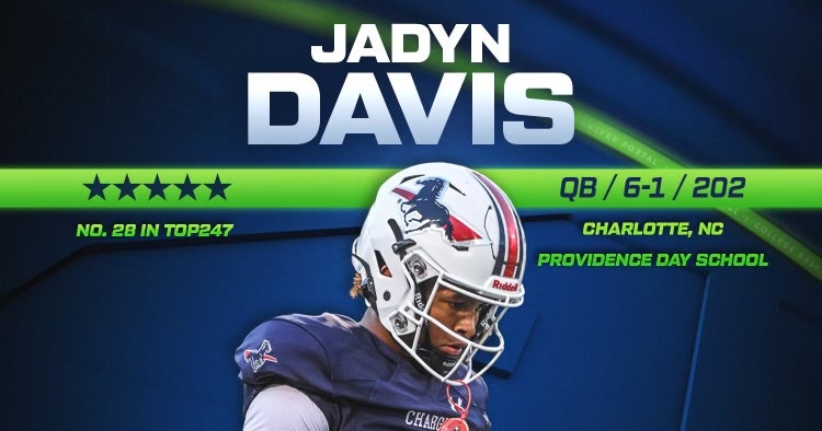 Five-Star QB Jadyn Davis Includes UNC In Top Five