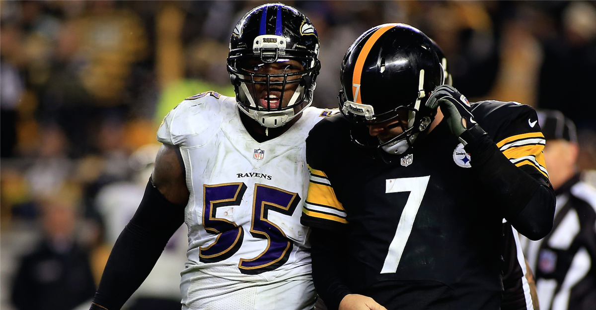 Terrell Suggs, Ben Roethlisberger Exchange Jerseys and Respect