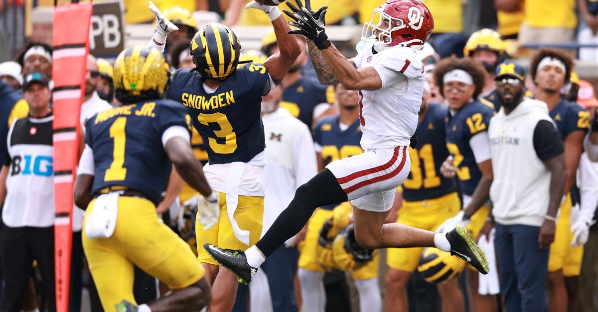 Oklahoma plummets in AP poll after Week 2 loss to Michigan